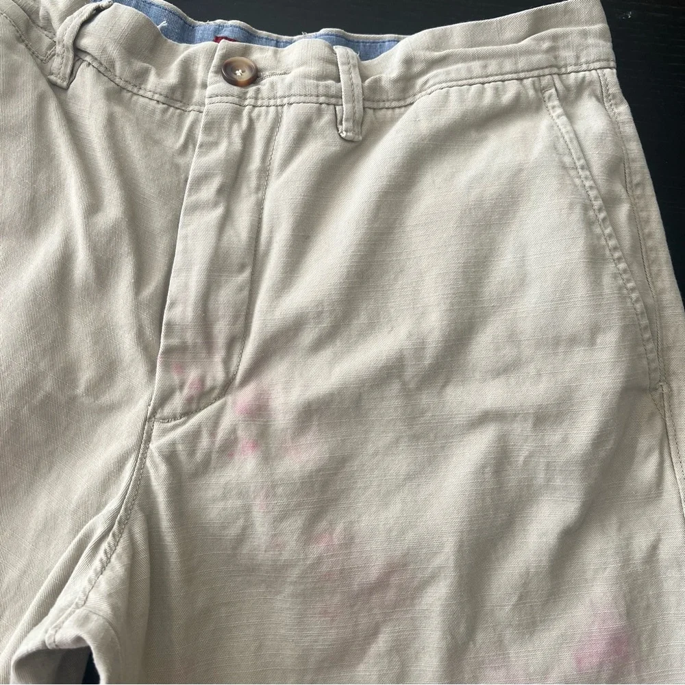 ✅ Merona Men's khaki Light Tan Flat Front Shorts